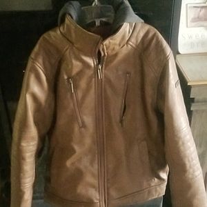 Youth pleather jacket M